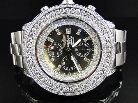 diamond breitling super avenger replica|is breitling a real watch.